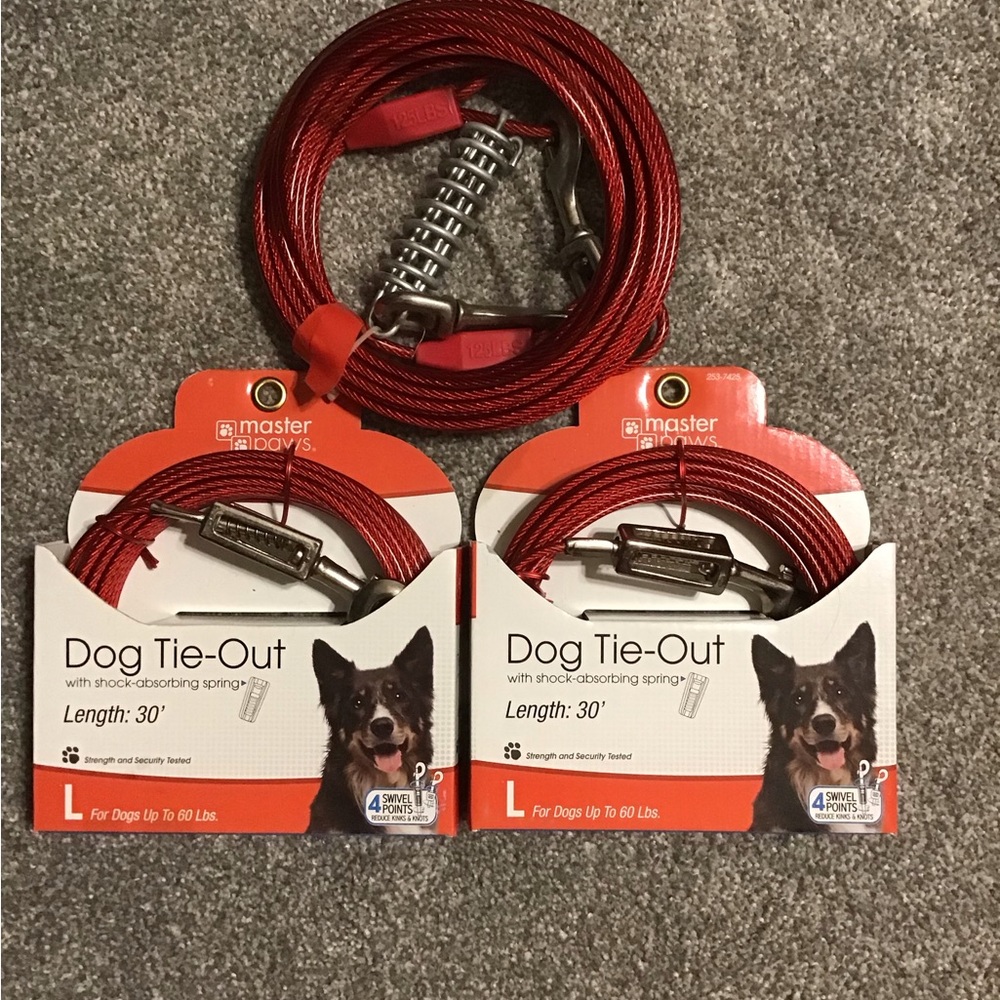 Red Dog Tie-Out Cable 30” L